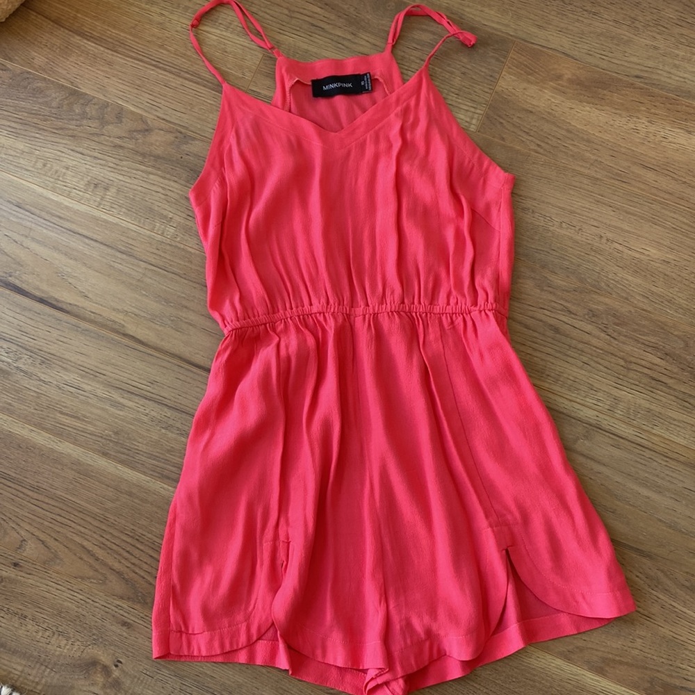 Hot pink romper - Picture 2 of 3